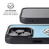 NHL Utah Mammoth Distressed Blue iPhone 15 Pro Kickstand Case